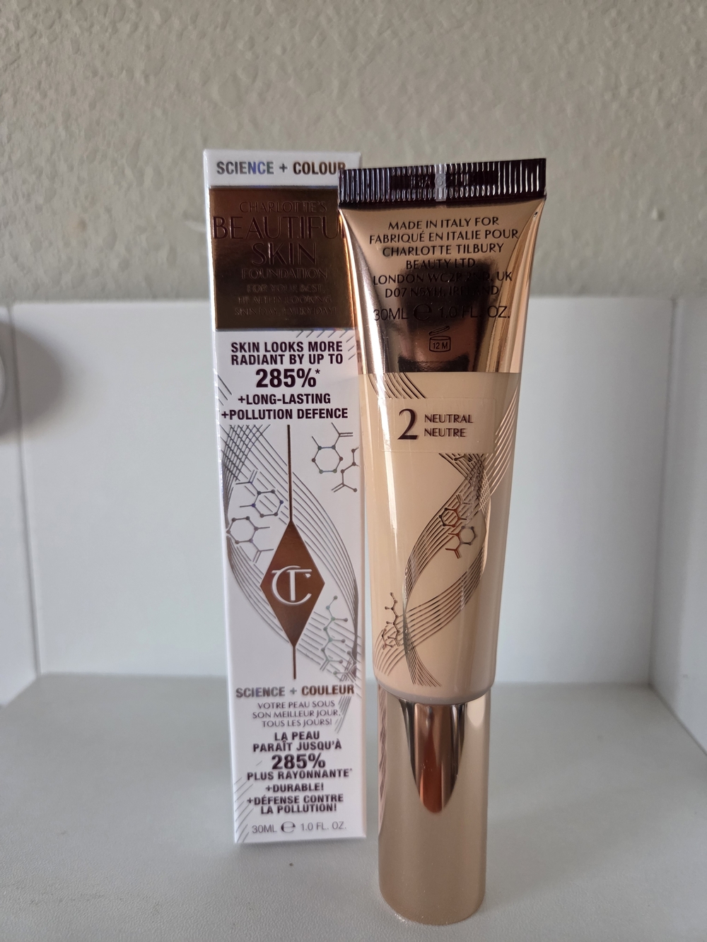 Charlotte Tilbury Beautiful Skin Foundation - Neutral 2